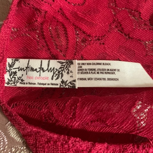 Free People bralette, intimately yours, size small - Picture 2 of 3